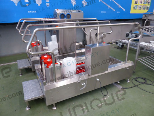 Automatischer Gummischuhwascher Handdesinfektion Waschmaschine Waschboots und Sohle