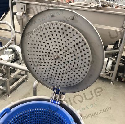 Verarbeitungsarten Blaswaschmaschine für die Sandblasseroberfläche und die Obstverarbeitung
