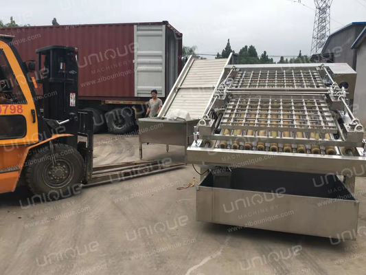 3600*2260*2200 mm Automatische Meeresfrüchte-Garnelen-Garnelen-Schälmaschine zur schnellen Verarbeitung