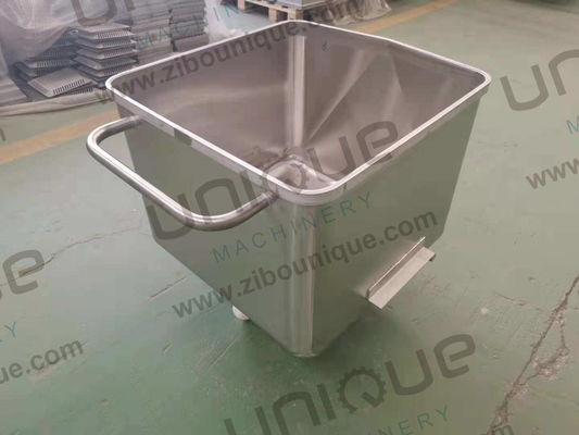 Maßgeschneiderte Fleischbehälter aus Edelstahl für Fleischverarbeitungsmaschinen in Fleischbetrieben