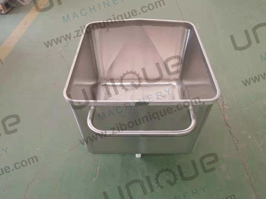 Maßgeschneiderte Fleischbehälter aus Edelstahl für Fleischverarbeitungsmaschinen in Fleischbetrieben