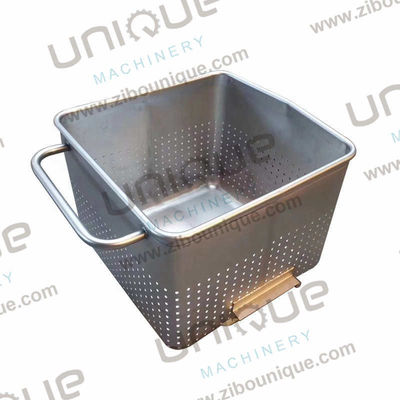 Maßgeschneiderte Fleischbehälter aus Edelstahl für Fleischverarbeitungsmaschinen in Fleischbetrieben