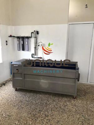Elektrische Kartoffelpeeler-Rollenspülmaschine Ausgabe Name Schälkartoffel