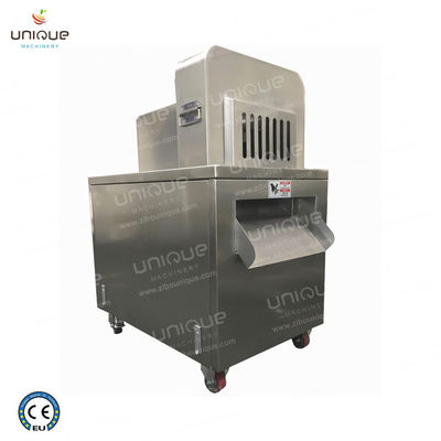 3KW gefrorenes Fleisch Huhn Dicke Schweinefleisch Bauch Ente Würfel Schneidemaschine für Schnitte