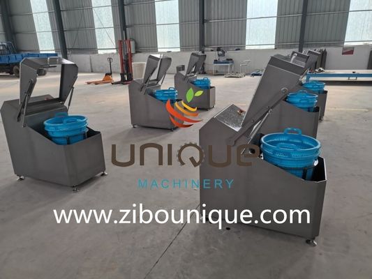 Zentrifuge für das Trocknen von frisch geschnittenem Salat und Gemüse in der Lebensmittelindustrie