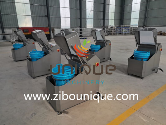 Anpassungsspannungszentrifugaldrehmaschine für automatische Gemüsewaschmaschine und -trockner