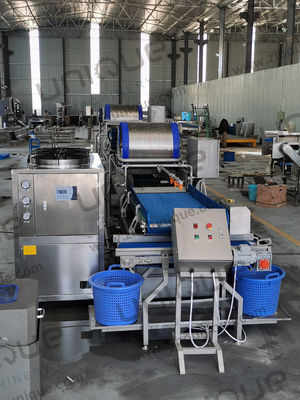 Salatverarbeitung macht einfache Gemüsewaschmaschine für Babyspinat Salat Kohl