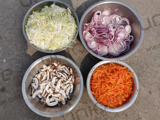 Edelstahl 304 Blattgemüsesalat Kohlschlauch Schneidmaschine für Online-Unterstützung