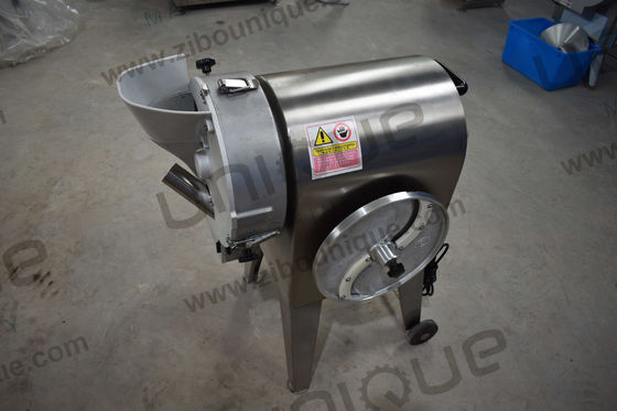 Multifunktionswurzelgemüse-Würzelwürfel Julienne-Schneidemaschine mit 750*480*890 mm Größe