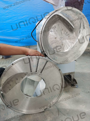 Einzelhandel mit 304 Edelstahl Ginger Julienne Cutter Zerkleinerung Schneidmaschine Zerkleinerung