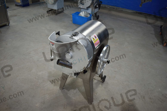 Kartoffelchips Schneidemaschine mit 750*480*890 mm Größe und industrieller Zwiebelschneider