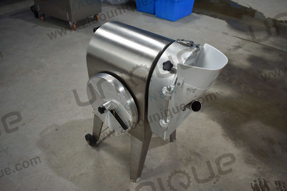 Kartoffelchips Schneidemaschine mit 750*480*890 mm Größe und industrieller Zwiebelschneider