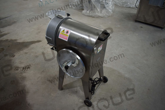 Kartoffelchips Schneidemaschine mit 750*480*890 mm Größe und industrieller Zwiebelschneider