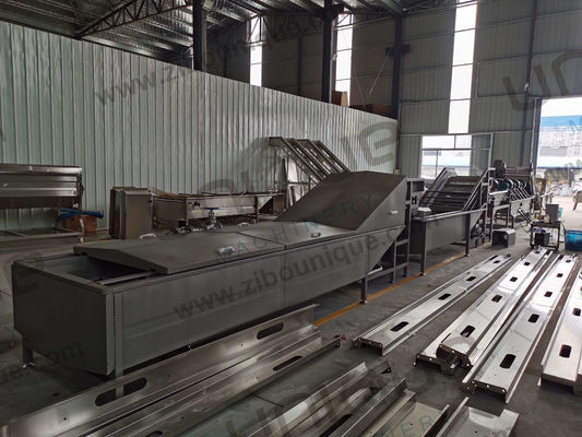 1.5kw Gemüse-Blanching-Ausrüstung für Bananen und Kokosnüsse angepasste Spannung