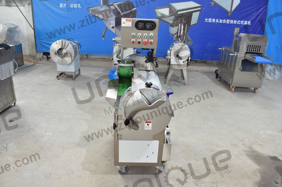 Video Technische Unterstützung Salat Gemüsesalut Schneidmaschine 1300*580*1250 mm