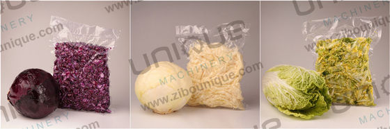 Zibo Unique Ozon Gemüse Helix Waschmaschine mit 2000 kg/h Kapazität und 4,5 kW