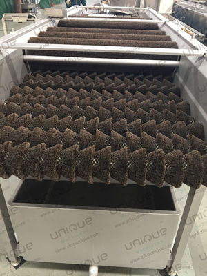 Gemüse Karotten Kartoffel Ingwer Bürste Rollwaschmaschine zum Waschen und Reinigen