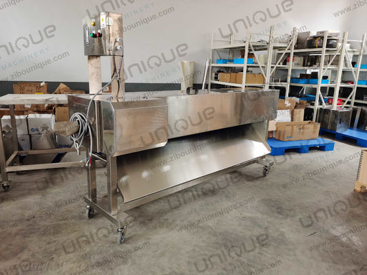 220V Spannung Edelstahl automatische Wurzelgemüse Mooli Schälmaschine für Sormac