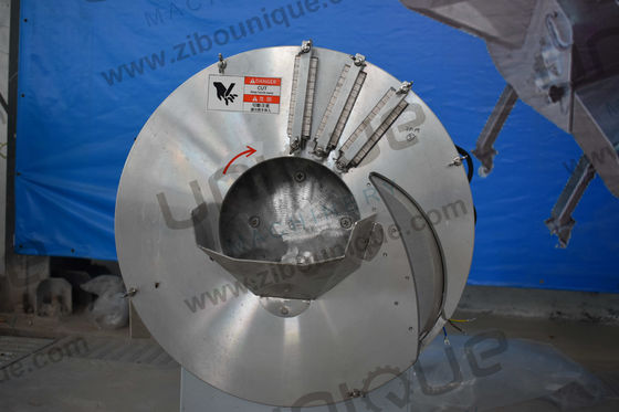 Prozess Wurzelgemüse mühelos mit Edelstahl 304 Ingwer Zerkleinern Maschine