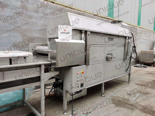 Restaurant Palmdatteln Waschmaschine mit Auswahlförderer in Edelstahl 304