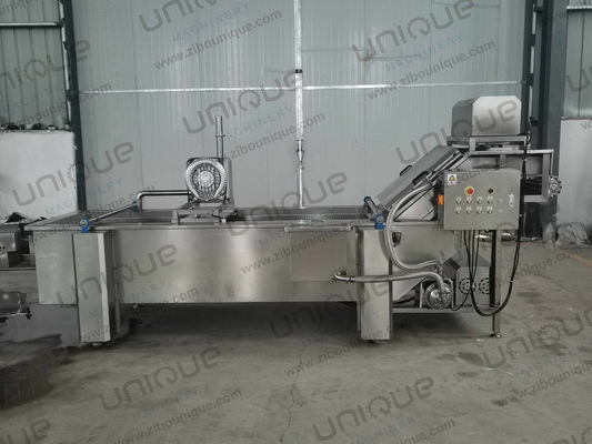 850 KG Kapazität Blattgemüse-Blasenwaschlinie für die Herstellungsanlage Produktion