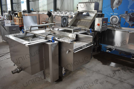 850 KG Kapazität Blattgemüse-Blasenwaschlinie für die Herstellungsanlage Produktion