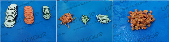 Edelstahl 304 Wurzel Gemüse Kartoffel Schneidmaschine Maschinen Gemüseschneider Schneidmaschine 0,75kw