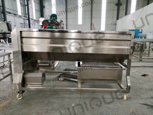 Kommerzielle Verwendung Automatische Pinselreinigungsmaschine für Palmdatteln mit weichem Pinselreiniger