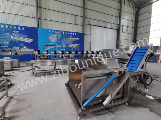 Hydraulische Toppmaschine für müheloses Entladen von Wurzelgemüse und mehr