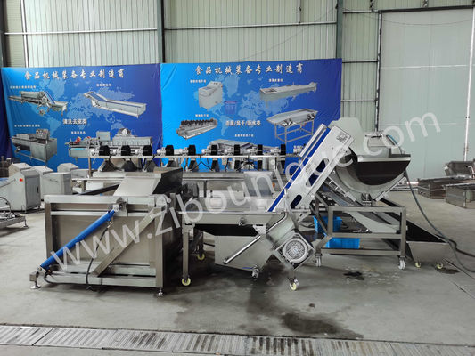 Hydraulische Toppmaschine für müheloses Entladen von Wurzelgemüse und mehr