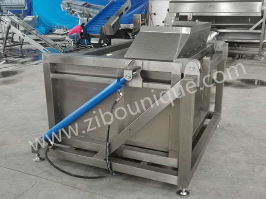 304 Edelstahl automatischer Hydraulikbehälter zum Verladen von Obst und Gemüse