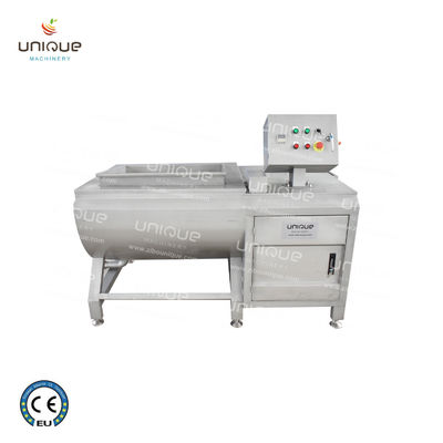 Gewerbliche Küche 500 kg/h Sandstrahlmaschine für Obst und Gemüse