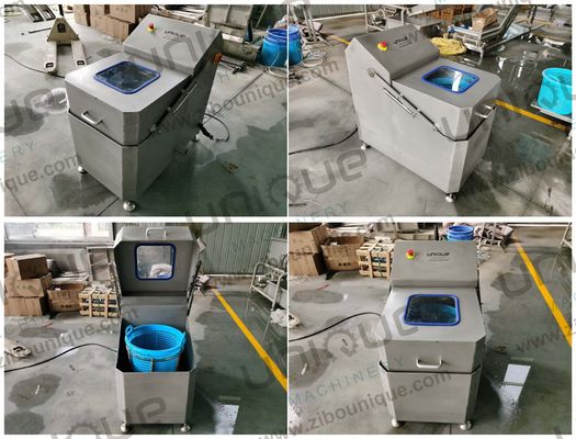 Automatischer 0,75kw Zentrifugaldrehgerät für frisches Obst und Gemüse 1600*800*1200 mm