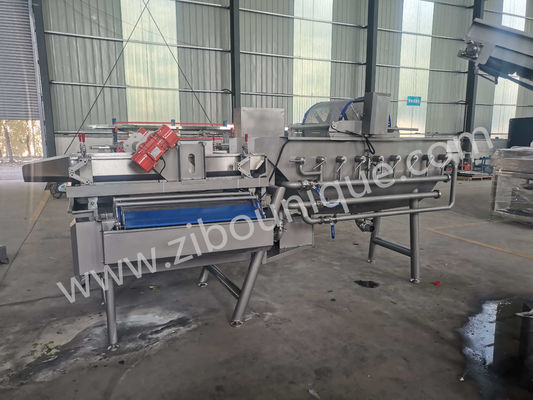 Edelstahl 4,4 kW Kohlwaschmaschine zur Sterilisation von Gemüse und Salaten