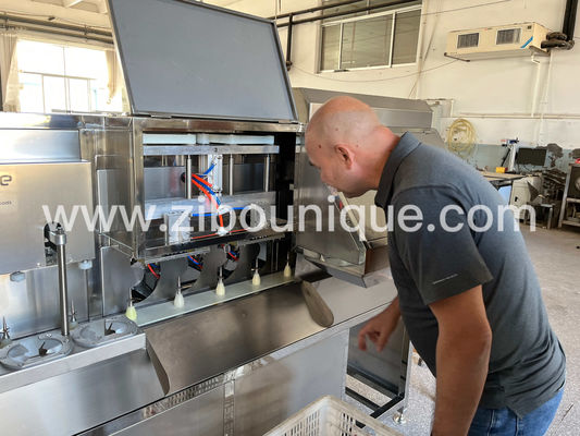 Videotechnische Unterstützung für und Industrieelektrische Apple Peeler Corer Schneidmaschine