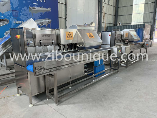 Apple Peeler Head Pear Peeling Coring Cutting Machine mit Videotechnischer Unterstützung