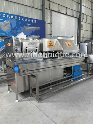 Apple Peeler Head Pear Peeling Coring Cutting Machine mit Videotechnischer Unterstützung