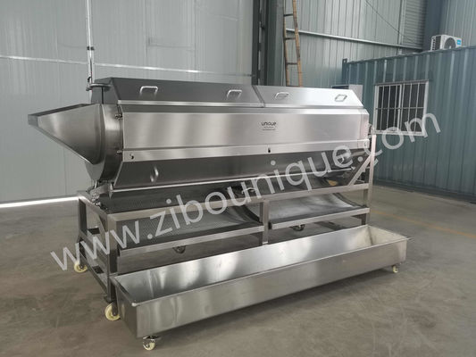 Drehbare Emery Roller Süßkartoffel Rettich Schälmaschine mit automatischem Produzieren Betrieb