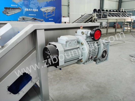 5000x1450x1400 mm Blase Gemüsewaschmaschine für Gemüse-Frucht Reinigungslinie