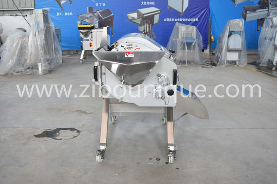 Industrielle Zwiebel-Schneidemaschine mit 1,5 kW elektrischem Gemüse-Würfel-Schneidegerät