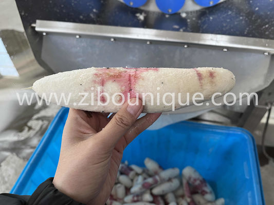 Cassava Peeler Maschine für kontinuierliche Wurzel Gemüse Peeling-Linie in großen Lebensmittelgeschäft